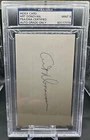 ART DONOVAN HOF 3X5 INDEX CARD SIGNED AUTOGRAPH PSA DNA BOLD MINT 9 AUTO