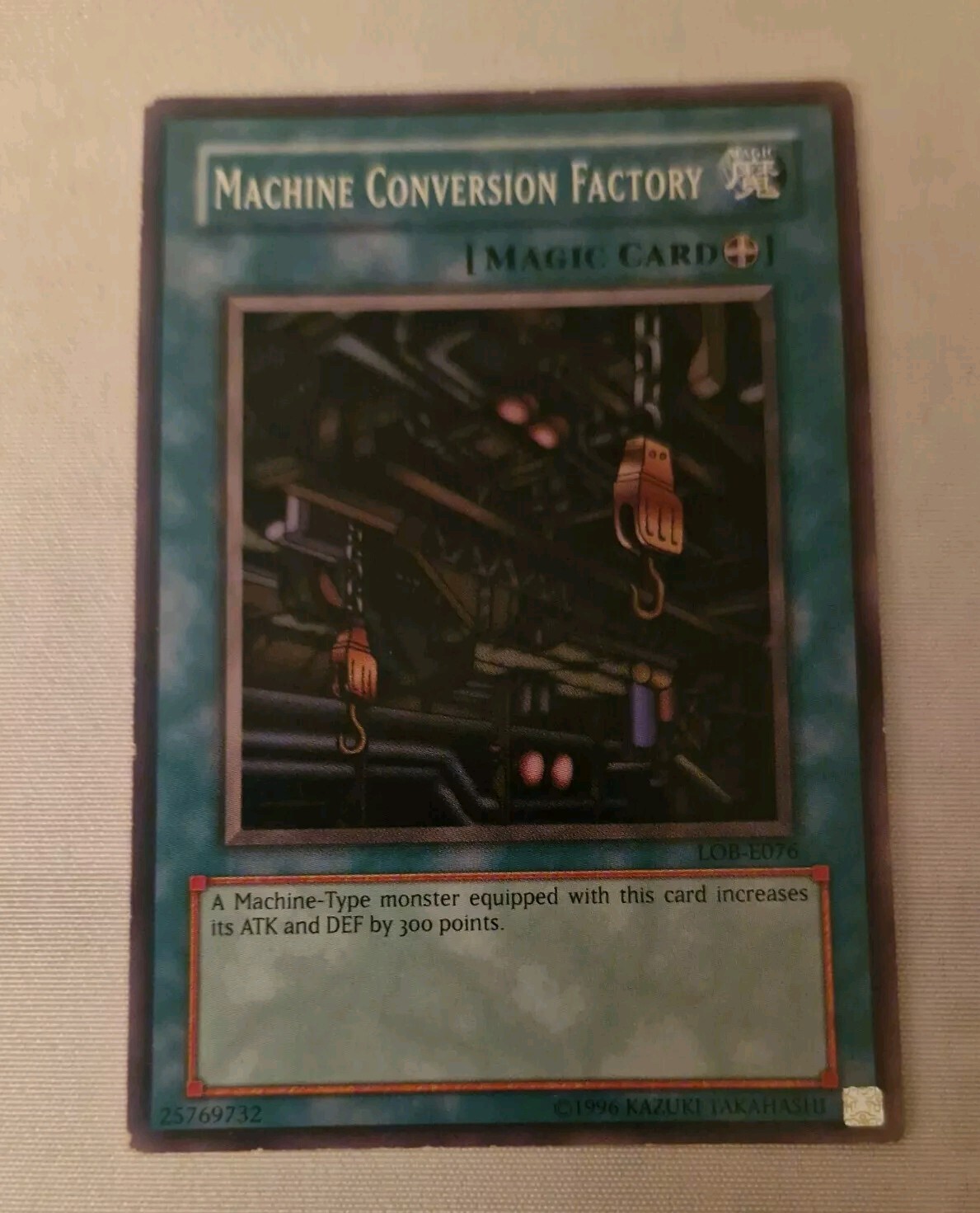 Machine Conversion Factory LOB-E076 Unlimited Common short print NM/VLP+ yugioh