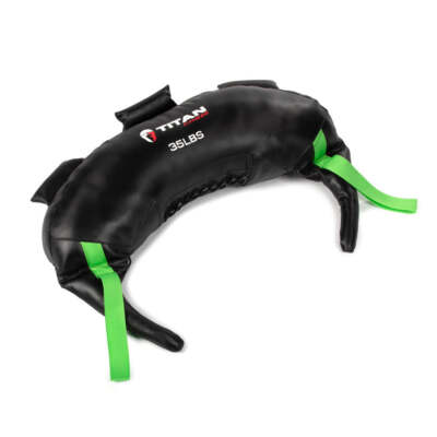 Titan Fitness 35 LB Functional Training Swing Bag, PU Material Bulgarian Bag