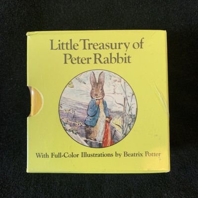 Sealed! Little Treasury of Peter Rabbit 1985 with slipcase New condition!