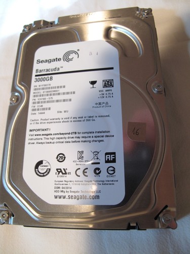 Hard disk interno 3,5" da 3TB Seagate Barracuda - Foto 5 di 5