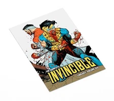 Invincible Volume 6 Comic Wall Art Print – 11"x17" | Omni-Man vs. Mark Showdown 