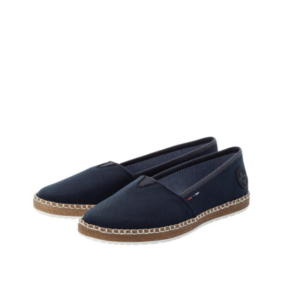 Rieker Women Slipper Ballerina Shoes Blue M2278