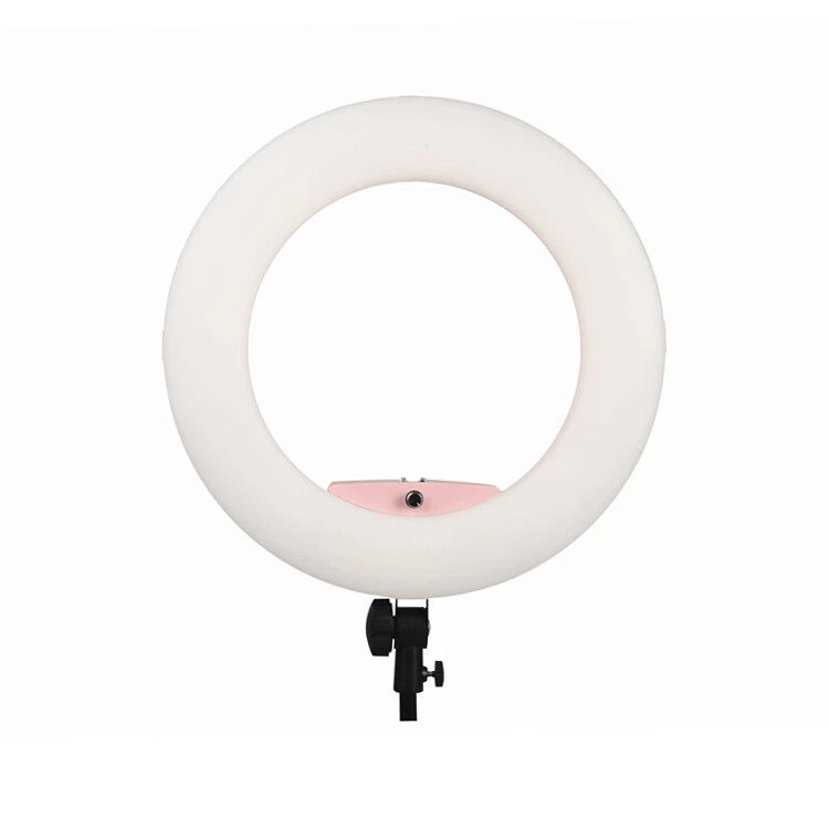 Yidoblo 18" LED Ring Light 96W 5500K Dimmable Photography Lamp For Youtube Live - Image 2 of 4