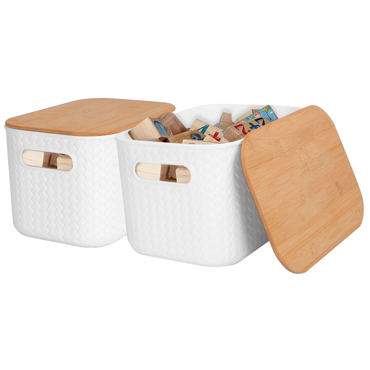 Bamboo Cajas de almacenamiento para el Hogar