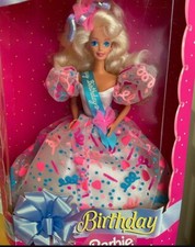 1994 Mattel Happy Birthday Barbie Blonde Doll 12954 New