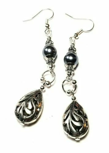 Runde Clip-On Mode-Ohrschmuck mit Perlen