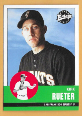 KIRK RUETER SAN FRANCISCO GIANTS #259 - UPPER DECK VINTAGE NM-MT 2001