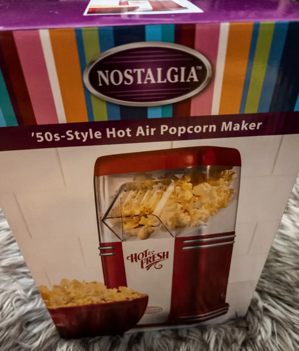 Nostalgia Retro Hot Air Popcorn Maker