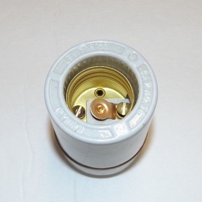 Leviton - E-26 Base Porcelain Keyless Socket Pre-Wired With 9in. Leads - Foto 6