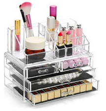 SCATOLA CONTENITORE ESPOSITORE PORTEOGGETTI COSMETICA ORGANIZER PORTA TRUCCHI