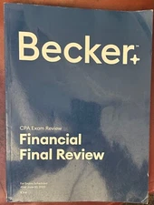 Becker CPA Exam Review  | V 3.6 | 2020 | Financial Final Review
