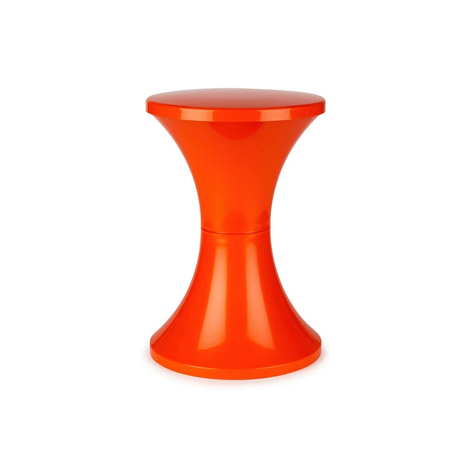 Tam Tam tulip stool plastic era space age atomic Made in France TamTam vintage - Image 3 of 4