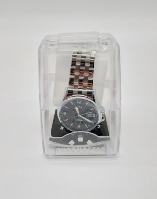 Chronostar R3753121001 Armbanduhr Quartz Analoge Uhr schwarz Ziffernbl. #KT2617D