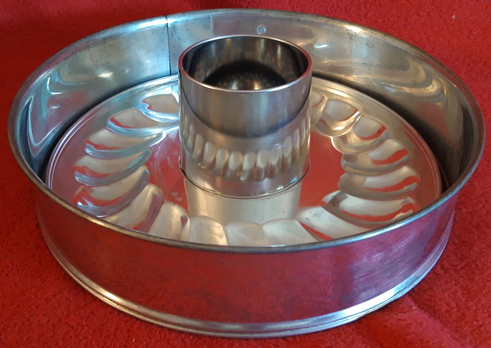 4tlg Kuchen Back Set Springform Aluminium & Abdeckhaube Kunststoff transparent - Bild 2 von 4