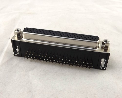 2x DB62 Female 62Pin 3 Rows D-SUB Right Angle PCB Solder Cable Adapter Connector - 第 4/9 張圖片
