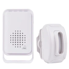 Wireless PIR Motion Sensor Alarm DIY Pairing Up to 8 Sensors with Indicator Each