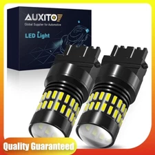 AUXITO 3157 3156 LED Reverse Backup Light Bulbs Super Bright White 6000K 2400LM