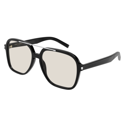 Saint Laurent SL 545-001 Black / Yellow 001 Size 58 Sunglasses