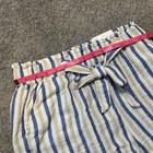NWT So Goods For Life Women's High Rise Soft Shorts Blue Tan Striped Size Med — photo 7