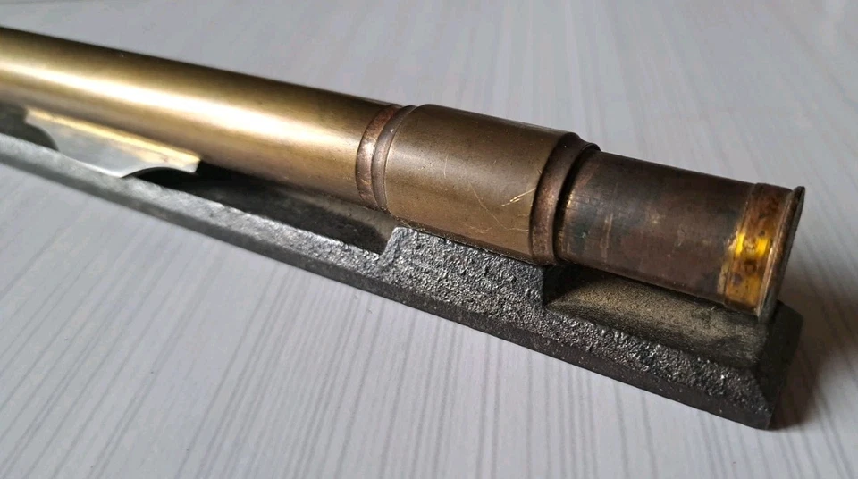 XIXe. ANCIEN NIVEAU A BULLE EN LAITON - Photo 4/4