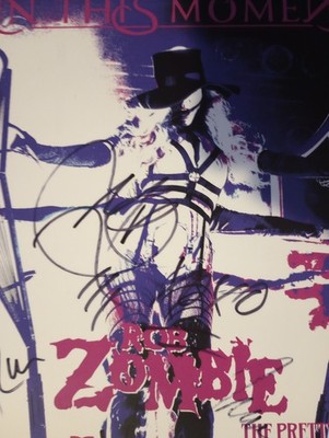 IN THIS MOMENT Signed Concert Poster VIP MARIA BRINK Full Band