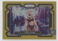 2024 Panini Prizm WWE Gold Prizm /10 Cora Jade #48
