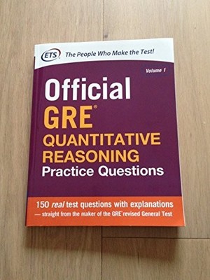 Official GRE Quantitative Reasoni by Educational Testing Service, N/A 007183432X