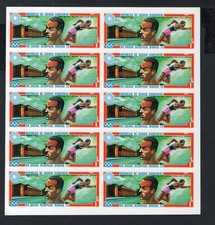 Gwinea 1972 blok znaczku Mi#85 MNH