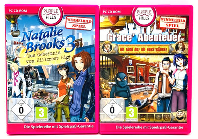 Bundle Wimmelbild Natalie Brooks 3 Hillcrest und Grace Abenteuer Jagd PC CD-ROM