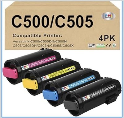 C500 C505 106R03862 106R03863 106R03864 106R03865 4 Pack Toner for Xerox
