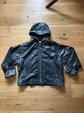 Cole Buxton Distressed Leather Jacket Men's