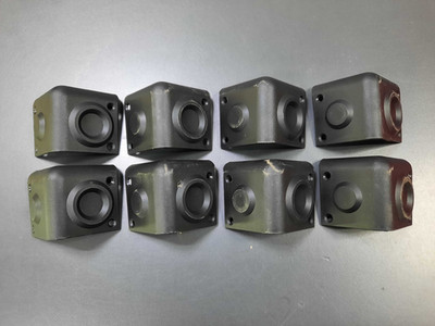 Kleine Kunststoff Lautsprecherbox Schutzecke x8