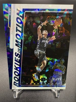 🏀🔥2022 Panini Photogenic Paolo Banchero (RC) Rookies in Motion Diamond/75🔥🏀