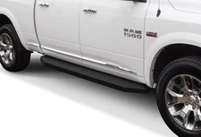 APS Black Running Boards Style Fit 09-18 Dodge Ram 1500 2500 3500 Crew Cab