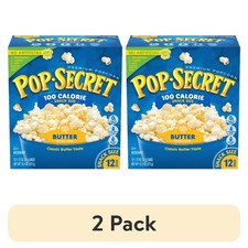 Pop Secret Microwave Popcorn, 100 Calorie Butter Flavor, 1.1 oz Snack Bags