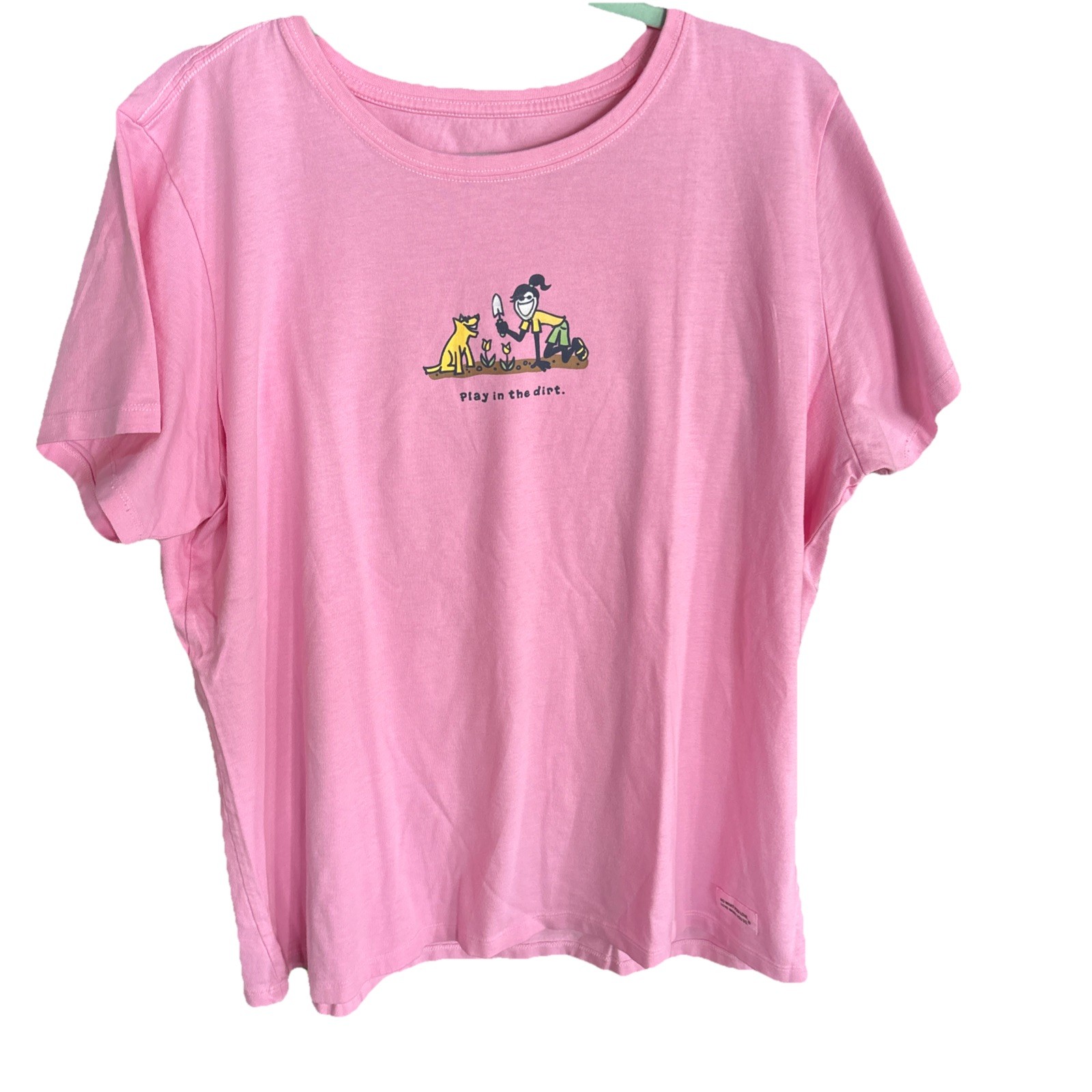 Life Is Good Pink Vintage women’s XL T-shirt