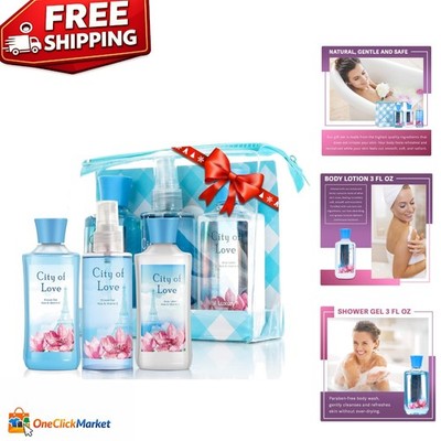 Elegant Natural Skincare Set: Renew and Refresh with Our City of Love Collection