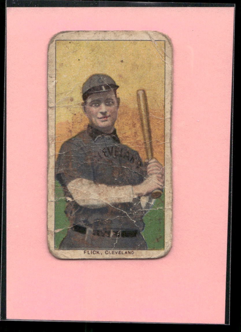 POOR T206 ELMER FLICK HOF 1909 PIEDMONT TOBACCO LOW GRADE PREWAR MLB TPHLC-4195