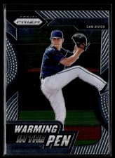 2020 Panini Prizm #WIP-14 MacKenzie Gore Warming in the Pen