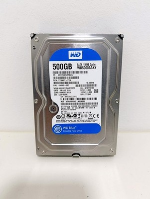 WD Blue Western Digital WD5000AAKX- SATA 16MB CACHE DCM: HHNCNTJCEB /  500GB
