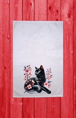 Cat, Kitty, Dish Towel, 15 x 22, FREE shipping, hand, tea towels, choice, gifts