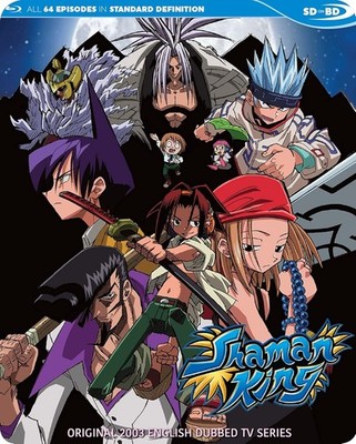 Shaman King Original 2003 English Dubbed TV Series (Blu-ray Disc) w/slip, NEW!