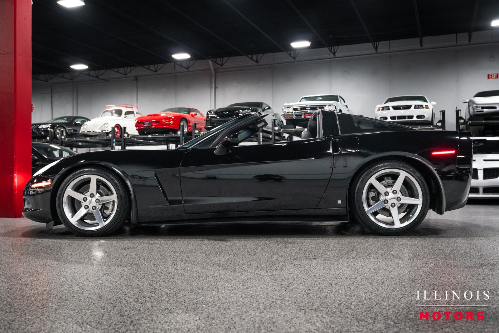 2007 Black Chevrolet Corvette   | C6 Corvette Photo 2