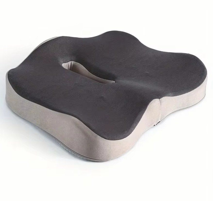 Coussin assise confort bureau et voiture ergonomique mémoire de forme