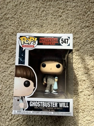 Funko Pop! Vinyl: Stranger Things - Will Byers (Ghostbusters) #547