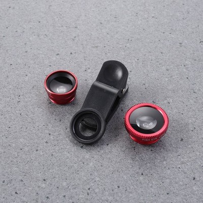 Fisheye Macro Wide Angle Lens Clip on for Phone Cell Camera Mobile
