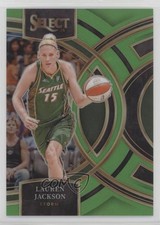 2024 Panini Select WNBA Premier Level Neon Green Prizm 7/75 Lauren Jackson 5l1
