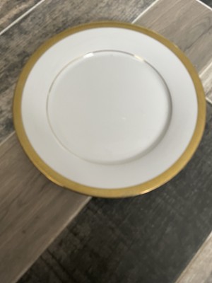 2 X FAIRMONT LINTON GOLD PORZELLAN 10,75'' SPEISETELLER TELLER TOP ZUSTAND