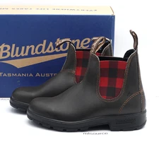 US Size 11.5 / AUS 10.5 Men's Blundstone x LL Bean 2308 Chelsea Boots Brown/Red